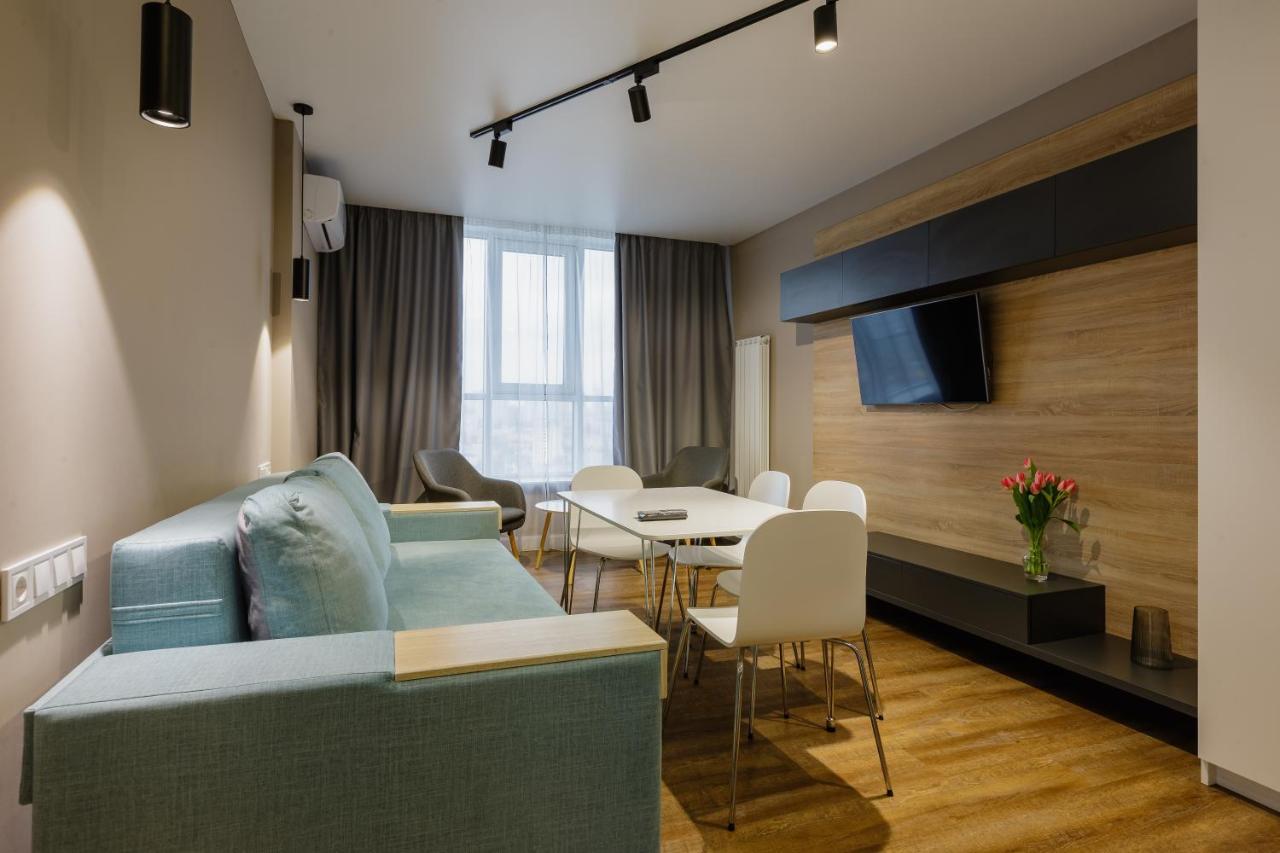 Studio Viktory 5 В, 21 Floor, Kyjev Exteriér fotografie